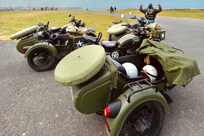 2- to 6-hour sidecar excursion on the D-Day Landing Beaches - A different way to reach the D-Day beaches