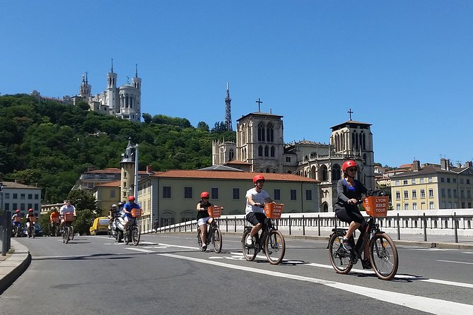 2h - Electric Bike Tour of Lyon with a Local Guide - Old Lyon and the view toward Fourvière