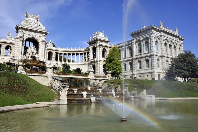 5-Hour Private Sightseeing Tour of the Provence from Marseille in Luxury Car - Palais Longchamp and its grand fountains