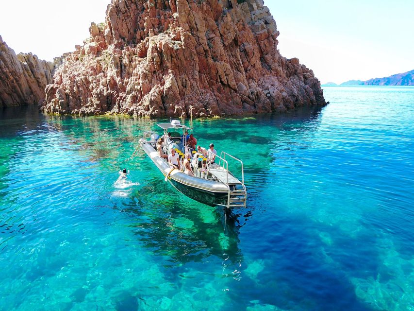 Ajaccio: Guided Scandola Nature Reserve Boat Tour - Gargalo Island and the first swim