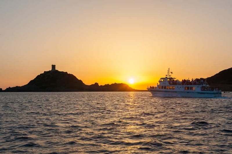 Ajaccio/Porticcio: Sanguinaires Sunset Cruise & Wine Tasting - Ajaccio’s north shore from the water