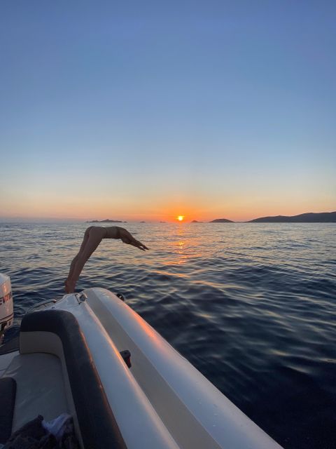 Ajaccio: Sunset Sea Trip to Sanguinaires Islands - The sunset stop on the Gulf of Ajaccio