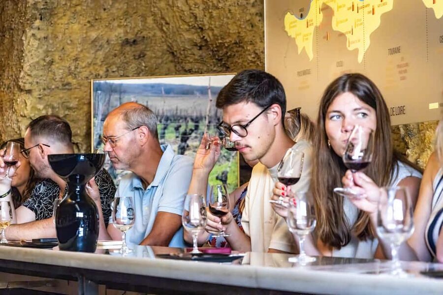 Amboise: Caves Ambacia Visit and Wine Tasting - Six wines, cheese, and charcuterie