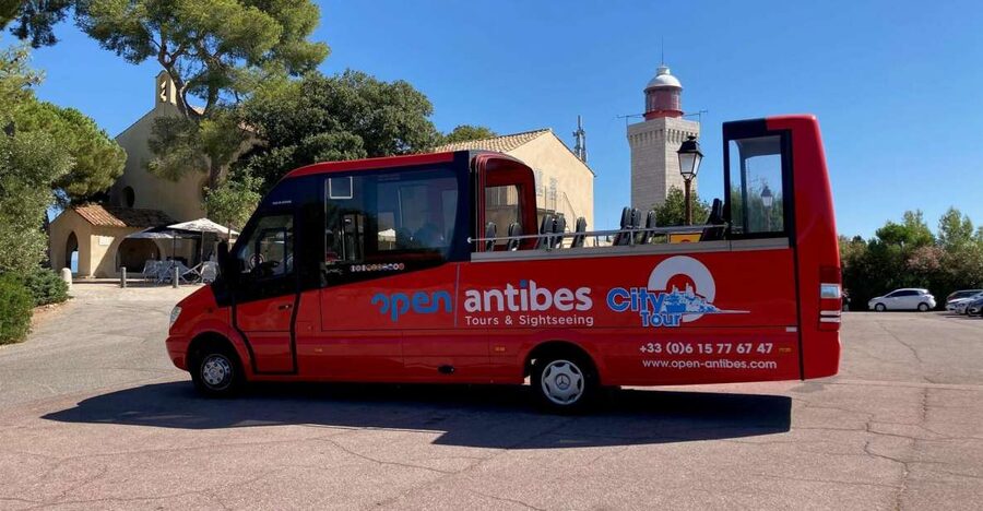 Antibes: 1 or 2-Day Hop-on Hop-off Sightseeing Bus Tour - Fort-Carré and port Vauban