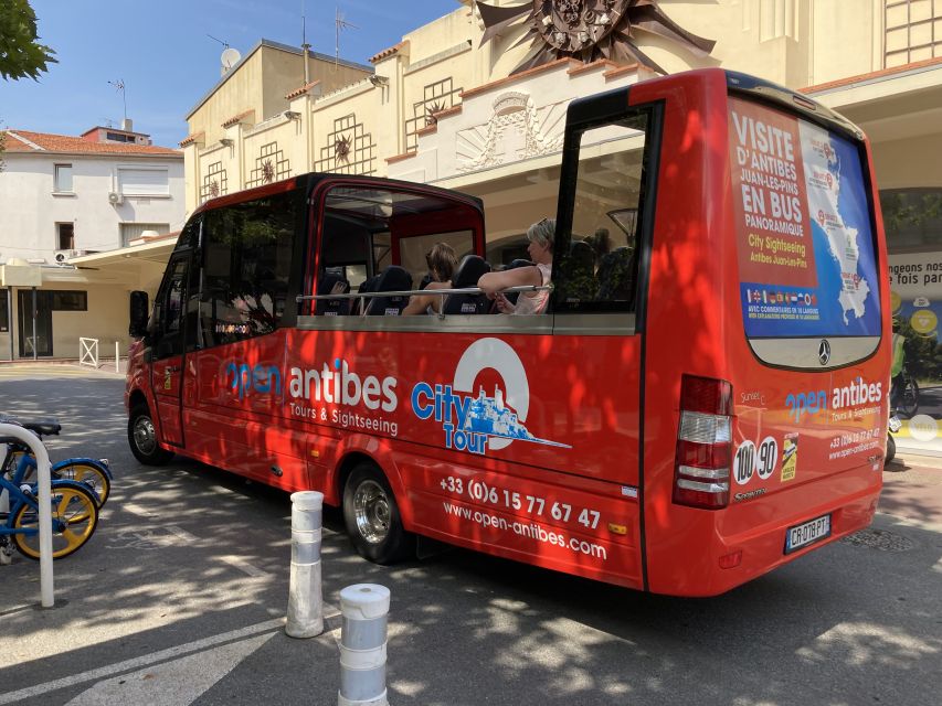 Antibes: 1 or 2-Day Hop-on Hop-off Sightseeing Bus Tour - Juan-les-Pins: beaches, terraces, and resort style