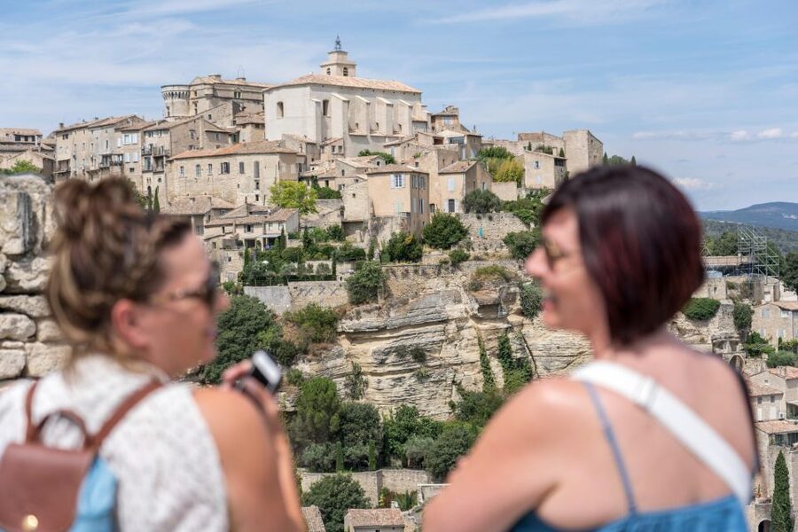 Avignon: Full-Day Châteauneuf du Pape Wines & Luberon Tour - The Pont Julien brings Roman engineering into the day