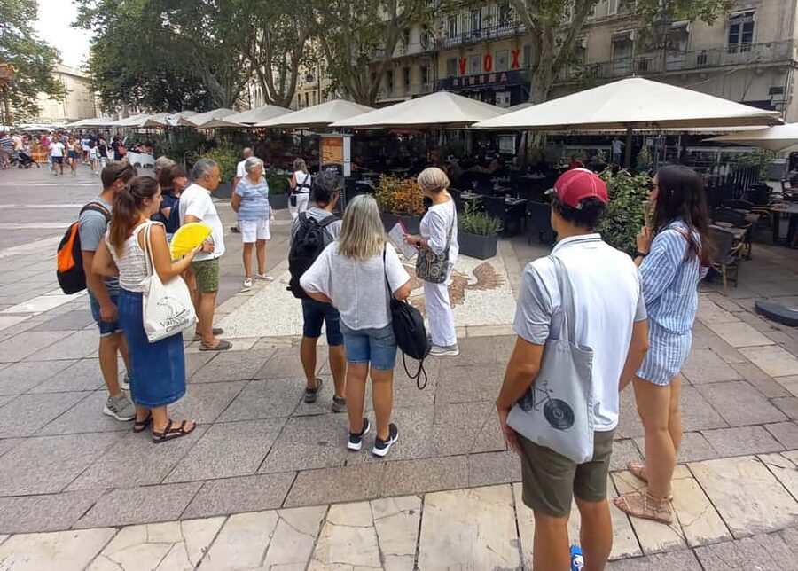 Avignon: History and Legend Walking Tour - Place du Palais and the Popes’ Palace