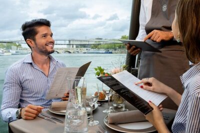 Bateaux Parisiens Seine River Gourmet Lunch & Sightseeing Cruise