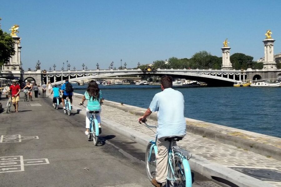 Best of Paris Bike Tour - Pont Alexandre III and the Invalides area
