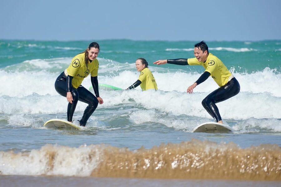 Biarritz: 1.5-Hour Group Surf Lesson - Into the waves for 1.5 hours