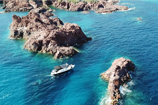 Boat tour from Fréjus - Calanques Estérel - 2h30 - Key points to know before booking