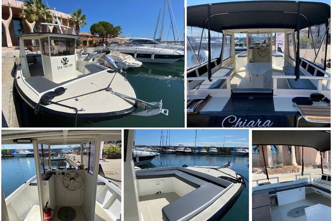 Boat tour from Fréjus - Calanques Estérel - 2h30 - Caves and coves that larger boats miss