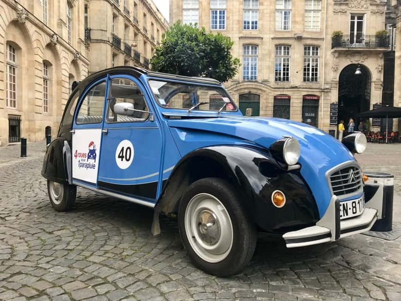 Bordeaux: Private Tour in a Citroën 2CV - Saint-Michel, the Big Bell, and Bordeaux Cathedral