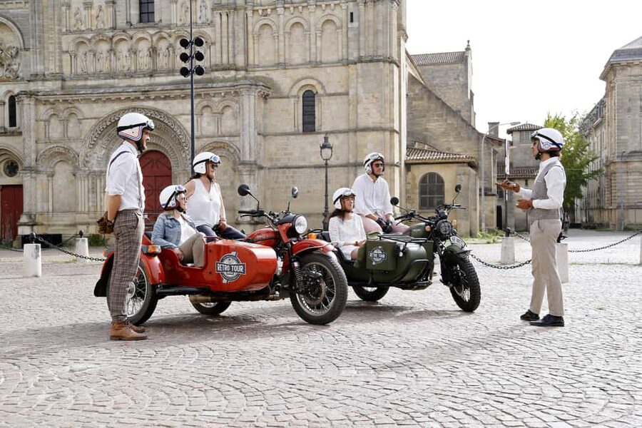 Bordeaux: Sightseeing by Side Car - Pey Berland Cathedral Tower and the Grand Opera