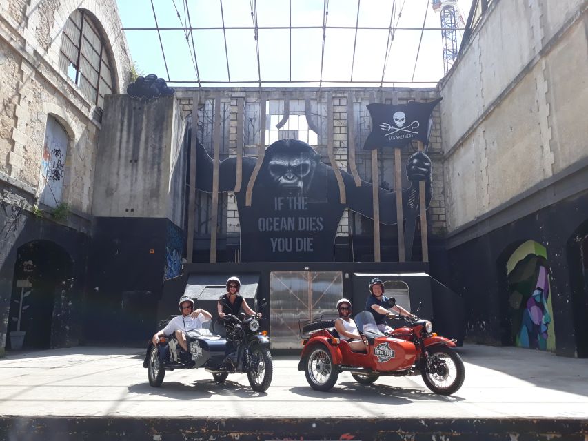 Bordeaux: Sightseeing by Side Car - Choosing between 45 minutes and three hours
