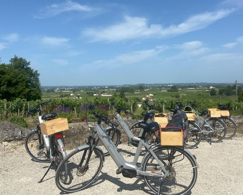 Bordeaux: St-Emilion Vineyards e-Bike Tour with Wine & Lunch - Lunch at a Great Classified Growth château