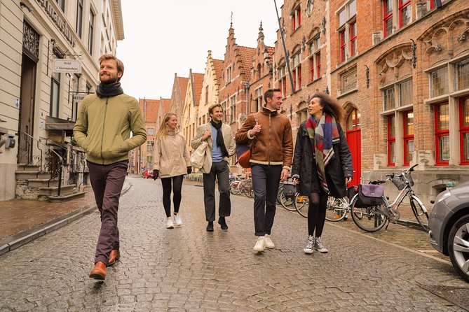 Bruges Guided or Audio Trip with Canal Cruise Option from Paris - Markt Square, waffles, and a useful pause