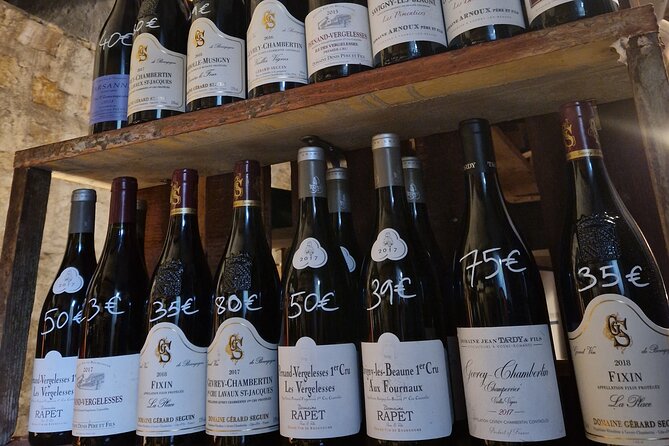 Burgundy Wines Masterclass in Dijon - Six wines, including Premier Cru examples