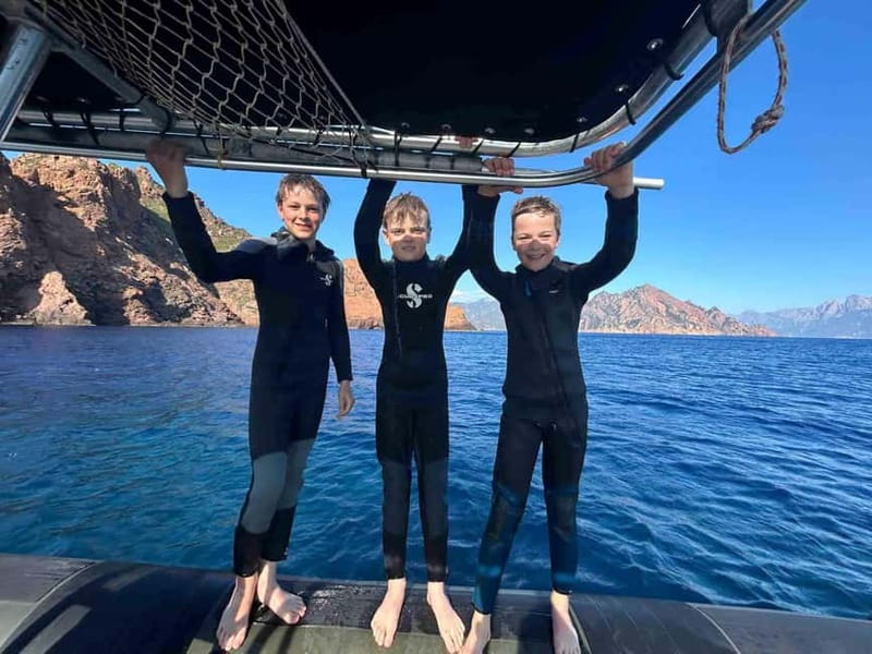 Calvi: Underwater journey at the edge of a natural reserve - Getting ready for the water