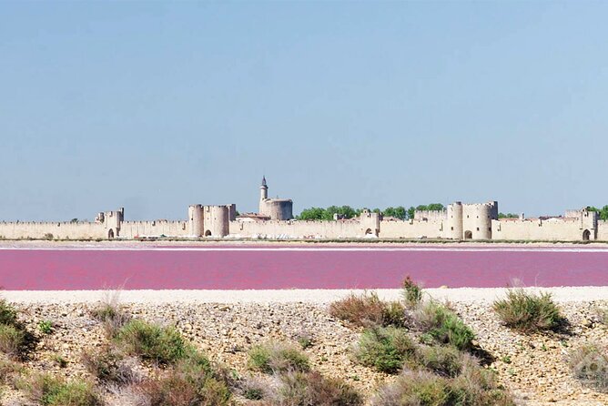 Camargue Small-Group Day Trip from Avignon - Aigues-Mortes and the walls above the salt pans