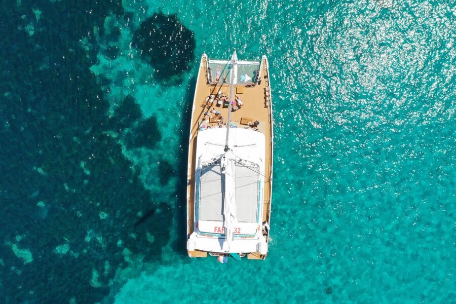 Cannes: Half-Day Catamaran Cruise - The Bay of Cannes and the Lérins Islands