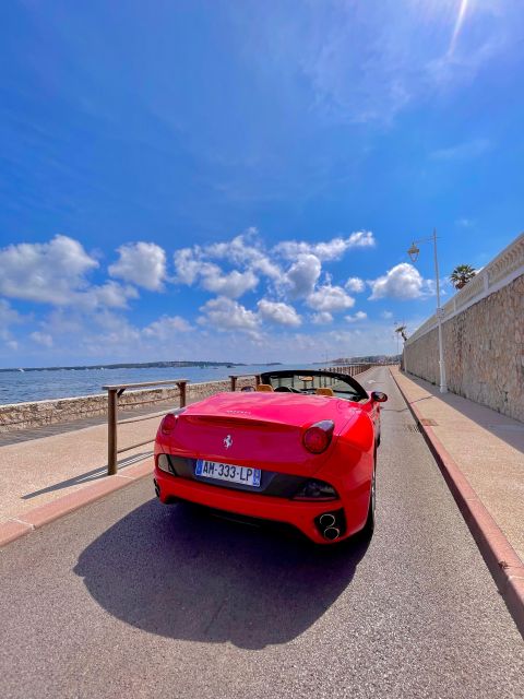 Cannes : Visite guidée en Ferrari sur les routes de Cannes - The Croisette: Cannes begins with a show