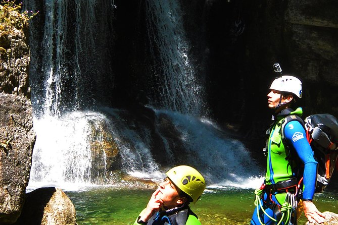 Canyoning Grenoble: the Furon canyon - Starting at Parking Furon Haut near Engins