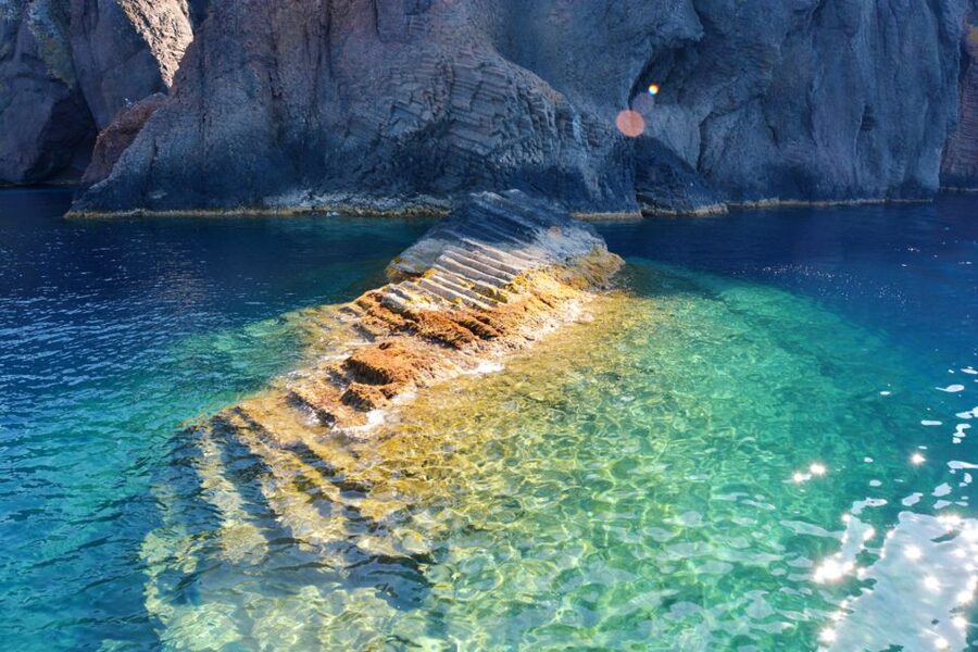 Cargèse: Scandola, Girolata, and Piana Afternoon Boat Tour - Entering Scandola’s volcanic cliffs