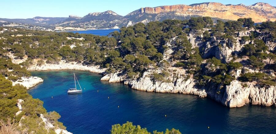 Cassis: 3 Calanques Half-Day Hiking Tour with Swimming - Climbing toward the En-Vau viewpoint