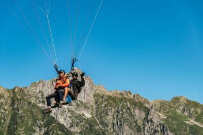 Tandem Paragliding Flight