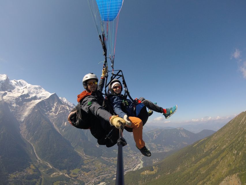 Chamonix: Tandem Paragliding Flight - Landing back in Chamonix