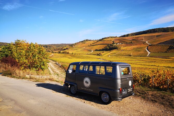 Champagne experience with a vintage van from Epernay - 3 hours - Aÿ-Champagne and the vineyards around it