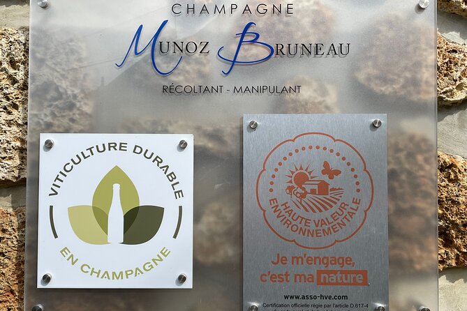 Champagne Munoz Bruneau : Half Day Visit and Tasting - Key points to know before you book