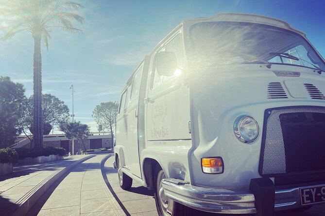 City Tour in Cannes aboard our Classic French Bus! - The Palais des Festivals puts you on the red carpet
