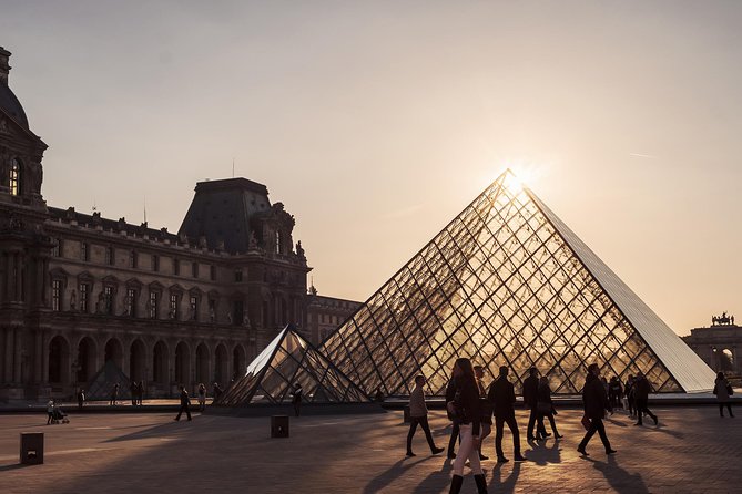 Closing Time at the Louvre: The Mona Lisa at her Most Peaceful - The moat and palace foundations
