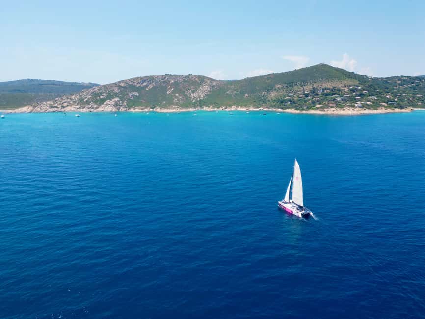 Côte d'Azur: Half-Day Coastline Catamaran Sailing Tour - What the three-hour schedule feels like
