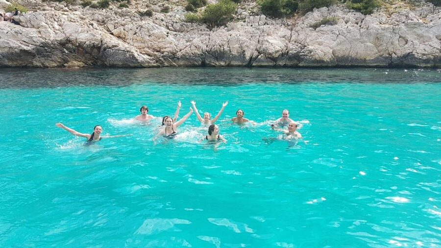 Cruise, Coffee and Swimming in the Calanques of Frioul - The 30-minute crossing through Marseille harbor