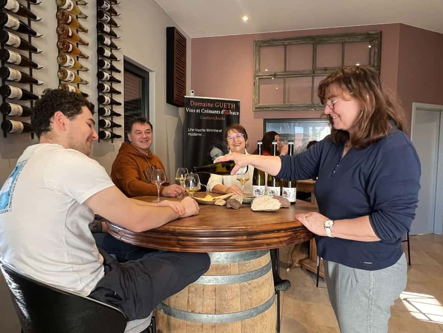 Dare to Alsace Wine with a Feminine Touch - Choosing seven wines at the tasting table