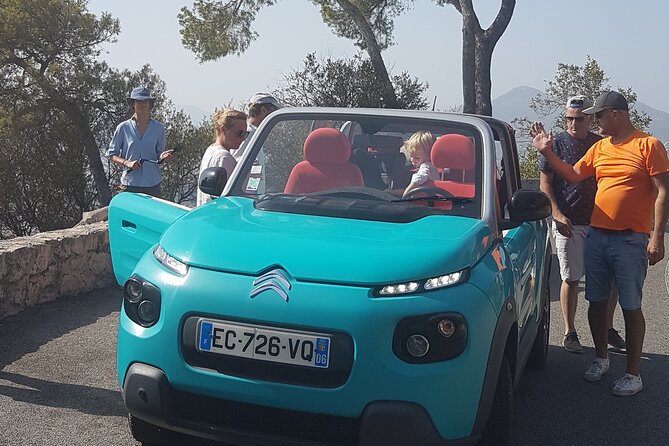 Drive a convertible along the coast and visit Eze and Fragonard - One hour in medieval Eze