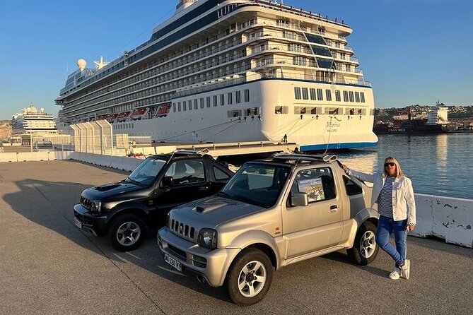 Drive by cabriolet from Marseille cruise port to cassis - Time to explore Cassis on your own