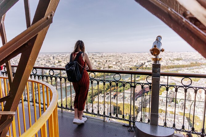 Eiffel Tower Reserved Access Summit or 2nd Floor Guided by Lift - Second-floor views across Paris