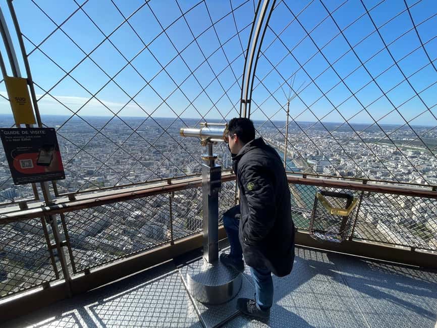 Eiffel Tower with Summit and 2nd Floor Access Guided Tour - The second floor, where the city starts to make sense