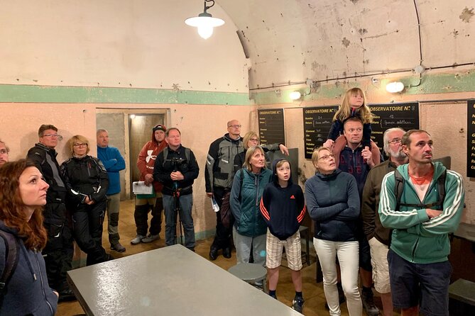 Entrance ticket for guided tour of the Maginot Line at the Michelsberg - Machinery, generators, and the giant turret