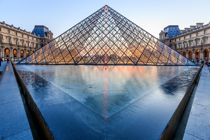 Entry ticket for the Louvre Museum in Paris - Entering through the Pyramid and timed admission