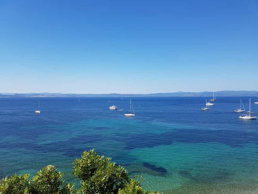 Excursion to Porquerolles Island from Bandol - The 1.5-hour coastal cruise from Bandol