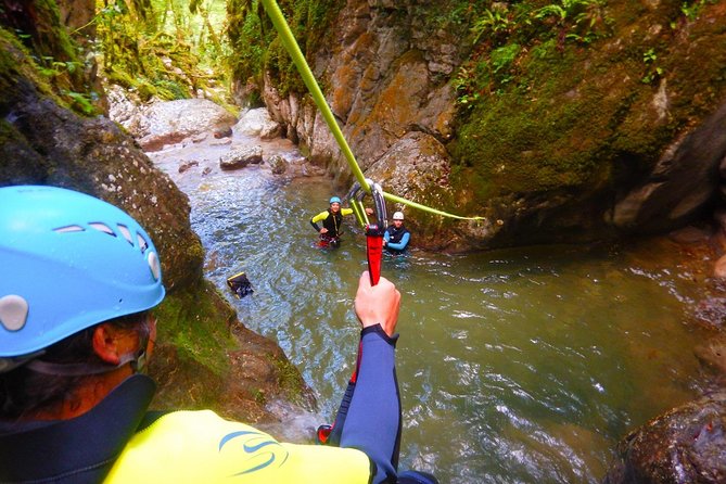 First canyoning in Grenoble in the Vercors - Meeting at La Rivière and walking to the gorge