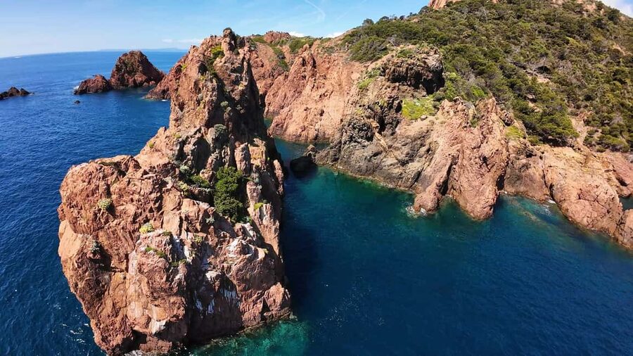 Fréjus 2.5 Hours Sea Excursion by Boat - Cruising toward the Estérel Calanques
