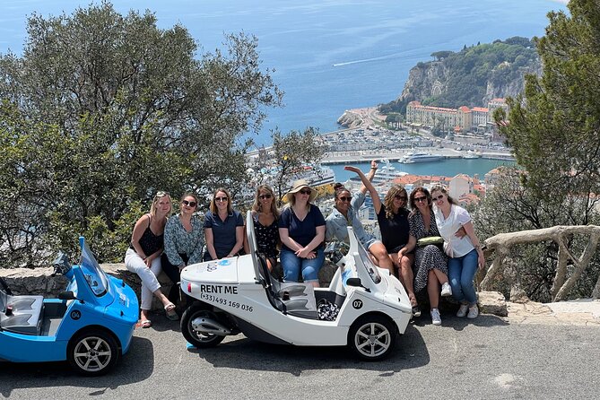 French Riviera Cities & Sightseeing Scoot Coupe Tour from Nice - Plage de la Mariniere and the ice-cream break