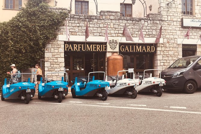 French Riviera Famous Cities Scoot Coupe Tour from Nice - Starting in Nice and climbing toward Mont Boron