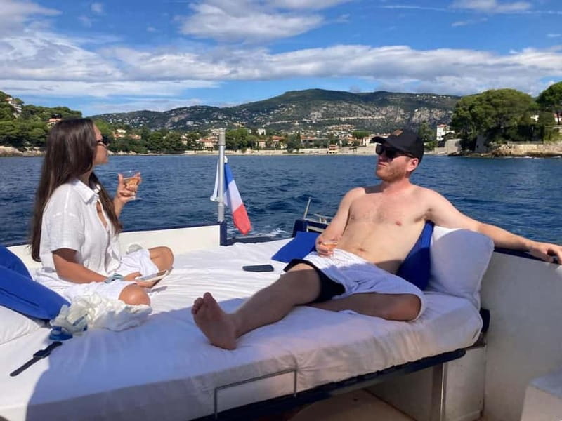 French Riviera Private Boat Trip - Along the coast toward Nice